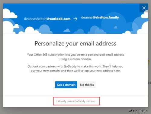 Cách tạo ID email được cá nhân hóa bằng Outlook 