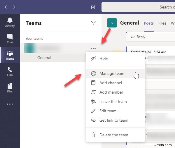 Cách chuyển đổi Vai trò thành viên và xóa Thành viên trong Microsoft Teams 