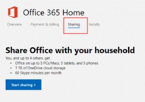 Cách chia sẻ đăng ký Office 365 của bạn với bạn bè và gia đình 
