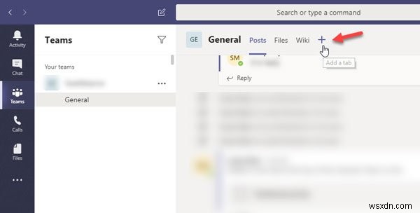 Cách cài đặt một Ứng dụng và thêm nó dưới dạng một Tab trong Microsoft Teams 