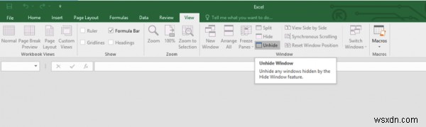Sửa lỗi Microsoft Excel mở tài liệu trống 