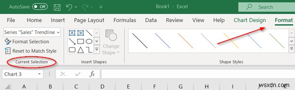 Cách thêm Đường xu hướng trong Microsoft Excel 