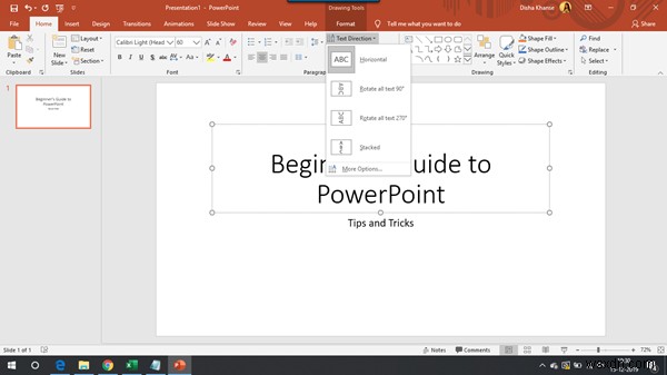 Hướng dẫn Microsoft PowerPoint cho người mới bắt đầu 