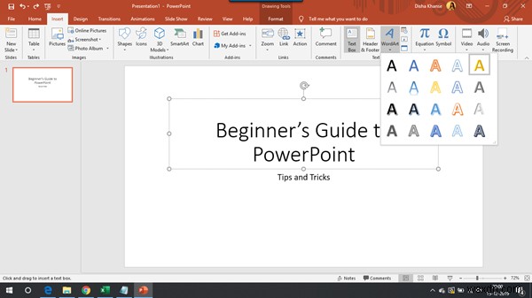 Hướng dẫn Microsoft PowerPoint cho người mới bắt đầu 