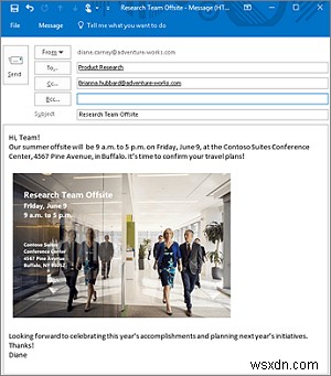 Giúp người khuyết tật có thể truy cập các thư email Microsoft Outlook 