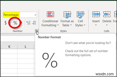 Làm cách nào để bạn tính được phần trăm chênh lệch giữa hai số trong Excel 