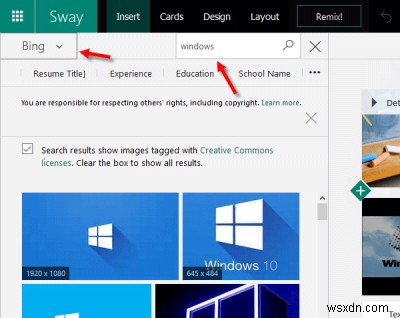 Hướng dẫn Microsoft Office Sway Online để giúp bạn tạo báo cáo và bản trình bày 