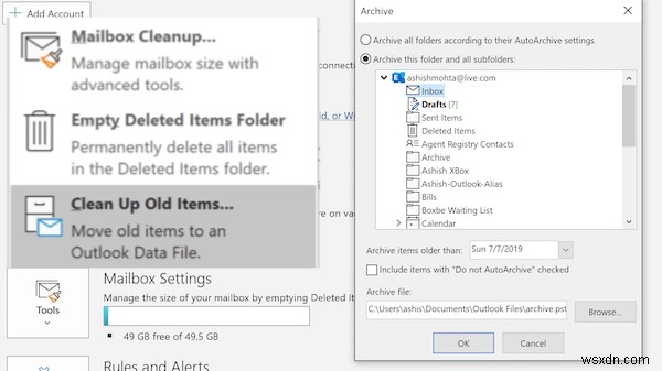 Sửa lỗi Outlook 0x8004060c trong hoạt động Gửi / Nhận 