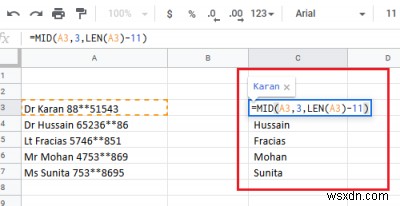 Cách xóa văn bản trước hoặc sau một ký tự cụ thể trong Excel 