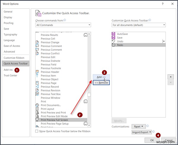 Cách bật Chỉnh sửa văn bản trong Bản xem trước khi In cho Microsoft Word 