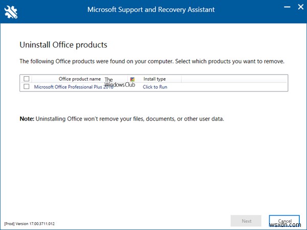 Cách gỡ cài đặt Microsoft Office hoặc Office 365 trong Windows 10 