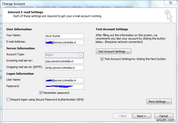 Cách thiết lập Microsoft Outlook cho Email được Lưu trữ Riêng tư 