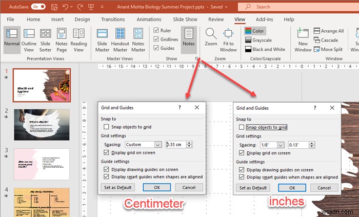 Cách thay đổi đơn vị Thước trong Word, Excel, PowerPoint 