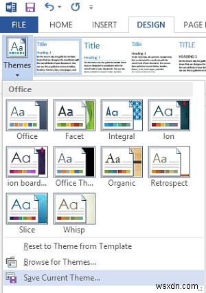 Tùy chỉnh, thay đổi màu chủ đề, phông chữ mặc định trong Microsoft Office 