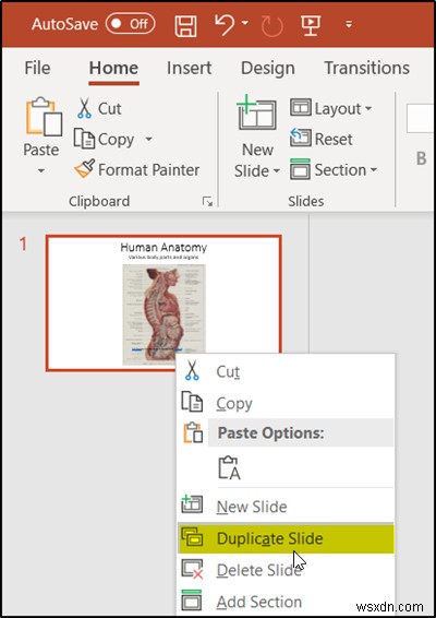 Cách tạo hiệu ứng hoạt hình Zoom trong slide PowerPoint 