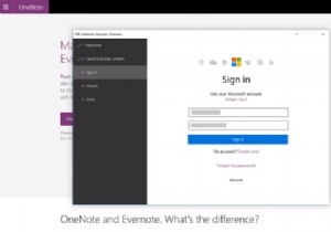 Di chuyển ghi chú từ EverNote sang OneNote bằng Công cụ nhập OneNote 