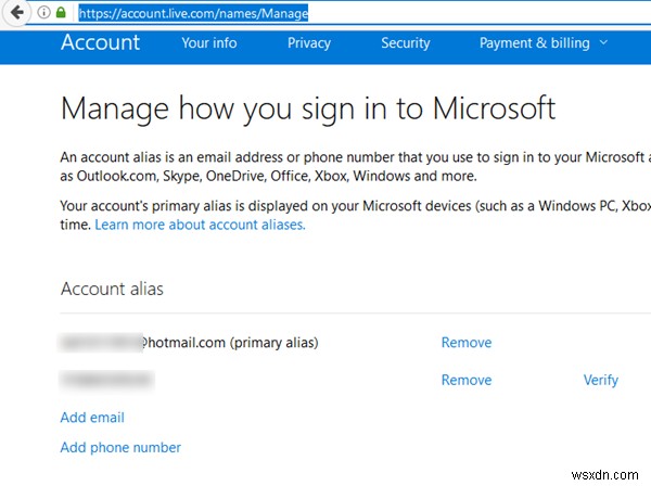 Khắc phục sự cố sau khi kết nối lại ứng dụng khách Microsoft Outlook với Outlook.com