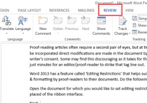 Cách đặt Giới hạn Chỉnh sửa trong Microsoft Word 