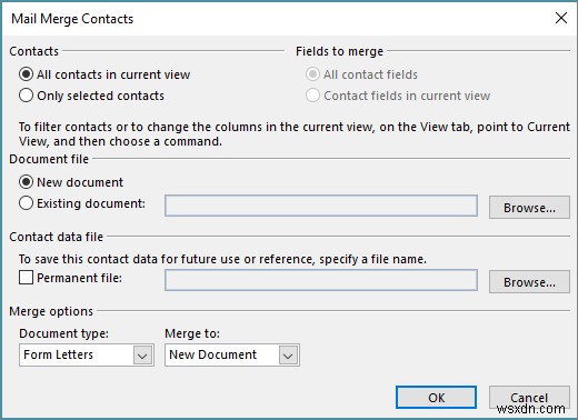Cách gửi thư email hàng loạt trong Outlook với Mail Merge 