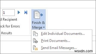 Cách gửi thư email hàng loạt trong Outlook với Mail Merge 