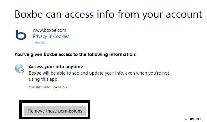 Cách xóa Danh sách chờ Boxbe khỏi Outlook