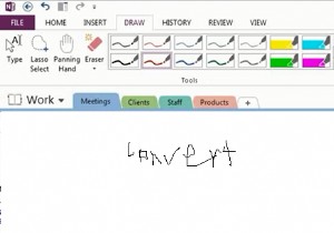 Làm thế nào để chuyển đổi Chữ viết tay thành Văn bản trong OneNote 