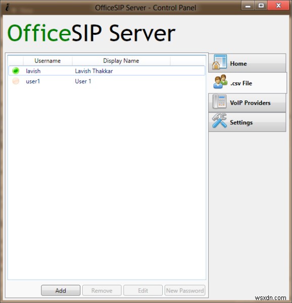 Cách thiết lập và sử dụng SIP Server trên hệ thống Windows tại nhà