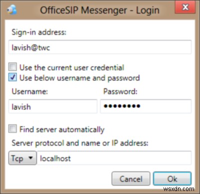 Cách thiết lập và sử dụng SIP Server trên hệ thống Windows tại nhà