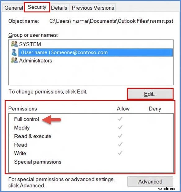 Không thể truy cập Tệp PST hoặc khởi động Outlook trong Windows 10 