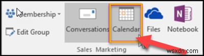 Cách lên lịch cuộc họp Skype trên Lịch nhóm trong Outlook 