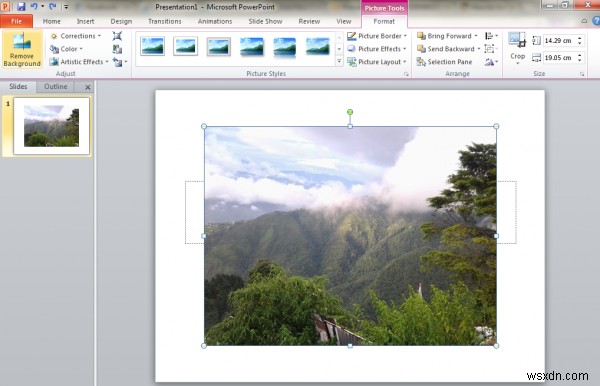 Cách tạo nền trang chiếu có kết cấu trong Microsoft PowerPoint 