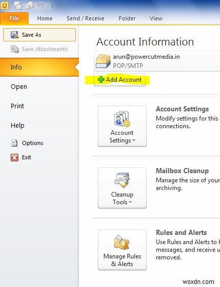 Cài đặt Email cho Outlook.com mà bạn có thể sử dụng với ứng dụng Outlook Desktop 