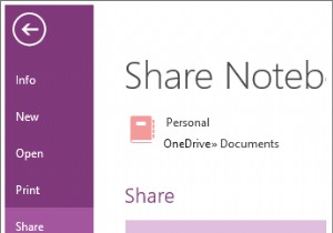 Cách chia sẻ sổ ghi chép OneNote trong cuộc họp 
