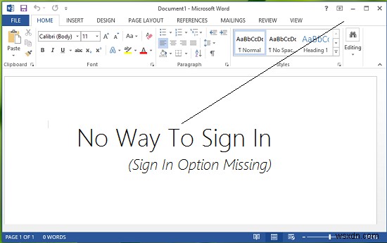 Tính năng đăng nhập bị tắt trong Microsoft Office? Đây là bản sửa lỗi! 