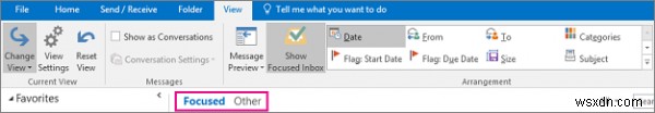 Cách Bật / Tắt tính năng Hộp thư đến Ưu tiên trong Outlook 