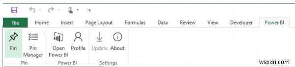 Cách chia sẻ Thông tin chi tiết về Excel với Power BI Publisher for Excel 