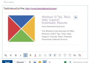 Cách tắt Xem trước liên kết trong Outlook Web 