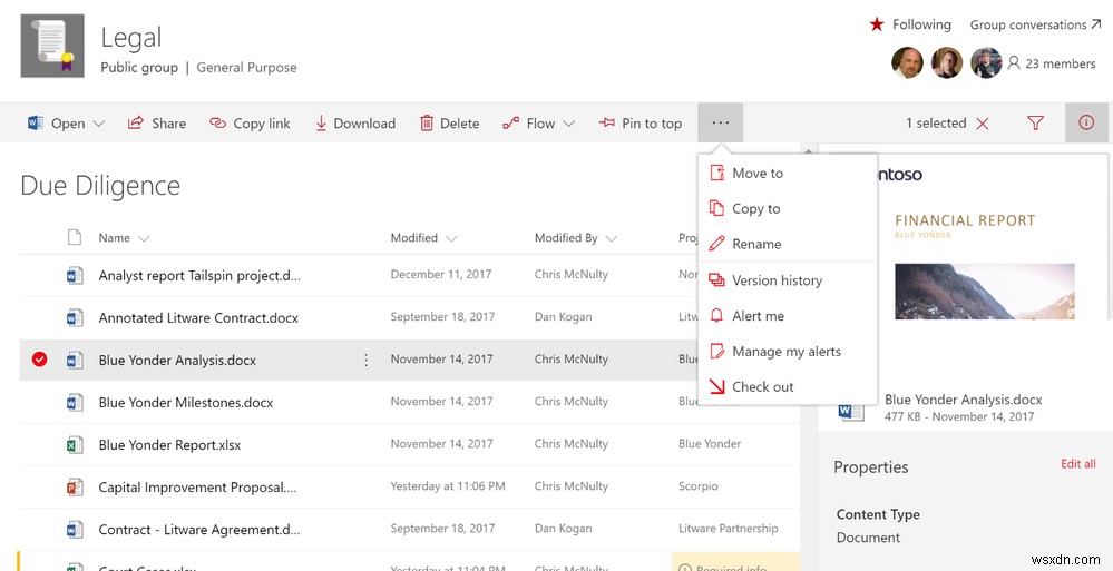 Cách di chuyển tệp giữa Office 365, SharePoint và OneDrive 