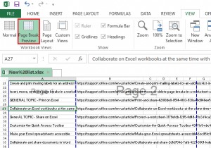 Cách Chèn, Di chuyển hoặc Xóa Dấu ngắt Trang trong Trang tính Excel 