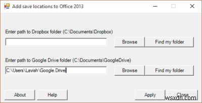 Thêm Google Drive và Dropbox làm Lưu vị trí trong Microsoft Office 