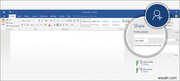 Cách cộng tác và chia sẻ tài liệu trong Word trên Windows 