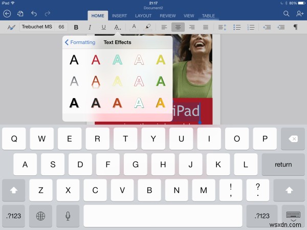 Đánh giá về Microsoft Office cho iPad 