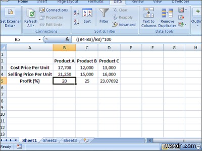 Cách giải các phương trình trong Excel bằng Trình bổ trợ giải 