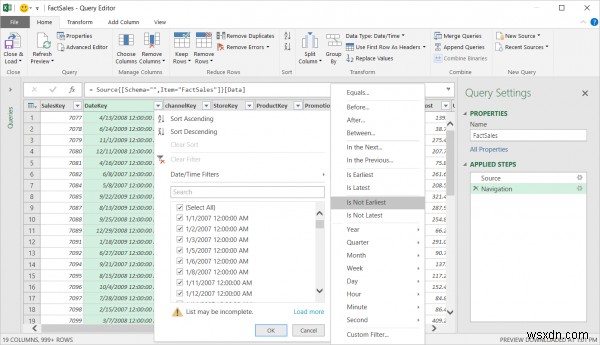 Tính năng Get &Transform trong Microsoft Excel 