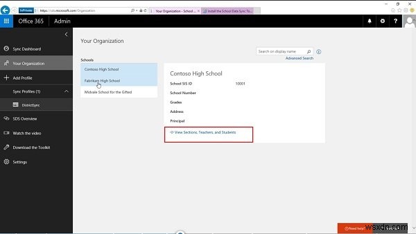 Microsoft School Data Sync:Các tính năng của giải pháp tự động hóa lớp học trực tuyến 