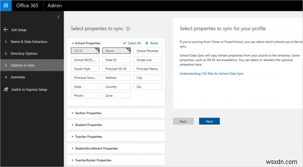 Microsoft School Data Sync:Các tính năng của giải pháp tự động hóa lớp học trực tuyến 