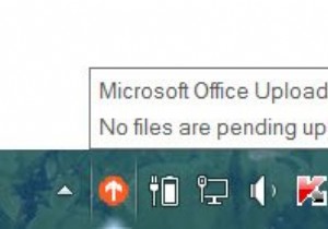 Trung tâm Tải lên Microsoft Office:Xóa biểu tượng thanh tác vụ hoặc Tắt hoàn toàn 