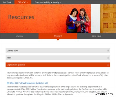 Tải xuống Hướng dẫn triển khai Office 365 ProPlus dành cho Chuyên gia CNTT 