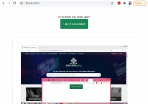 Tạo trang web chụp ảnh màn hình trong Django 