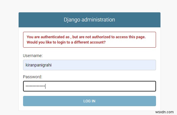 Làm cách nào để thêm bảo mật bổ sung cho quản trị viên Django bằng cách sử dụng đăng nhập quản trị giả? 